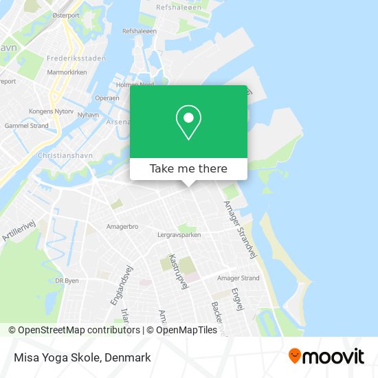 Misa Yoga Skole map