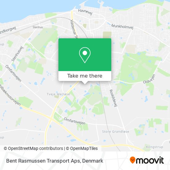 Bent Rasmussen Transport Aps map