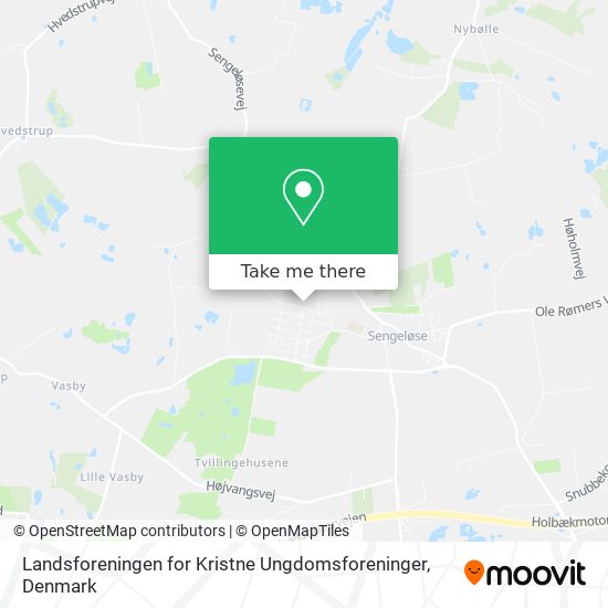 Landsforeningen for Kristne Ungdomsforeninger map