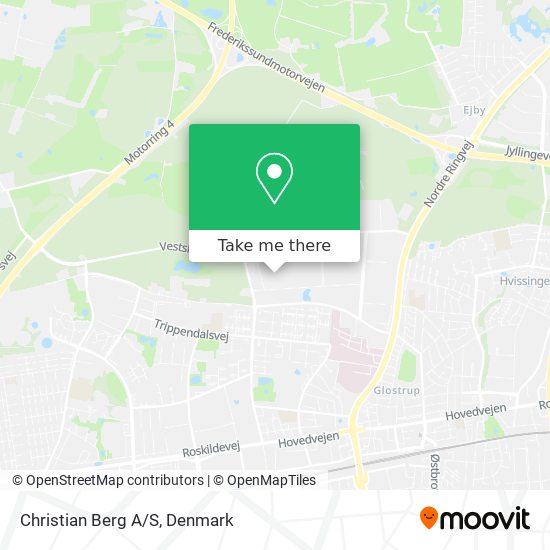 Christian Berg A/S map