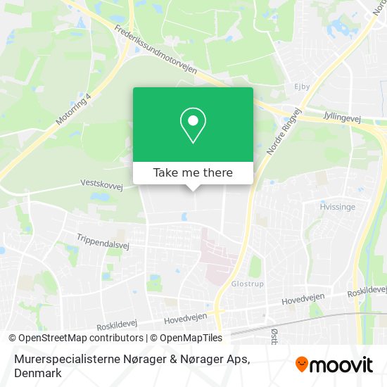 Murerspecialisterne Nørager & Nørager Aps map