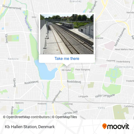 Kb Hallen Station map