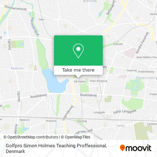 Golfpro Simon Holmes Teaching Proffessional map