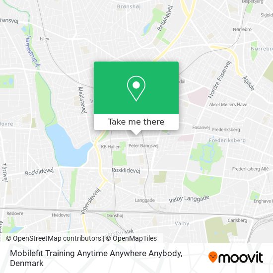 Mobilefit Training Anytime Anywhere Anybody map