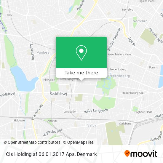 Cls Holding af 06.01.2017 Aps map