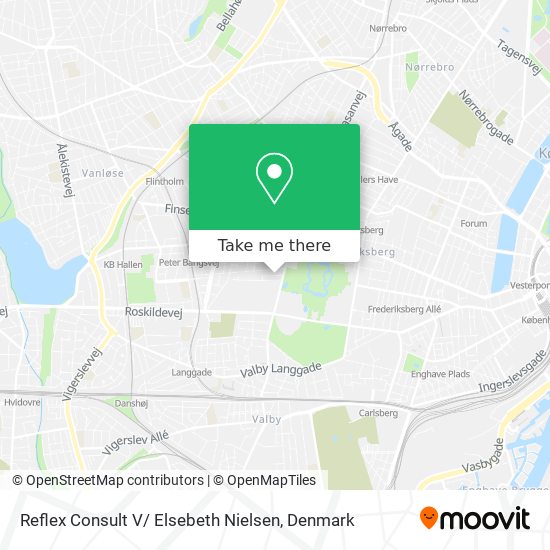 Reflex Consult V/ Elsebeth Nielsen map