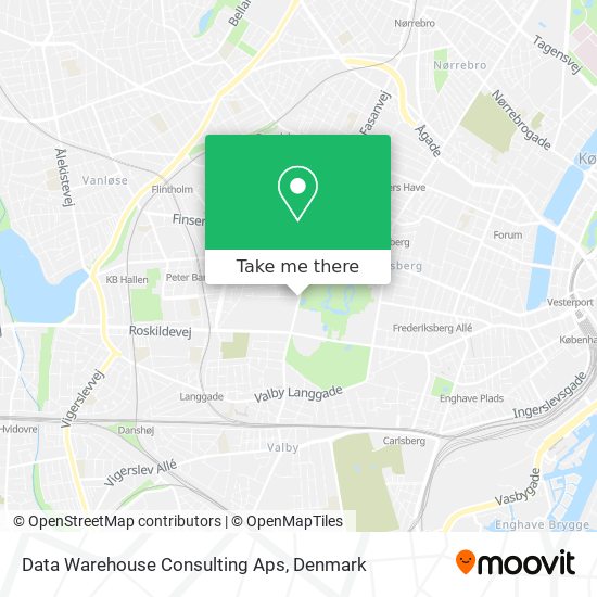 Data Warehouse Consulting Aps map