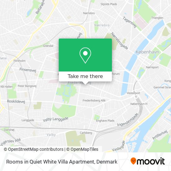 Rooms in Quiet White Villa Apartment map