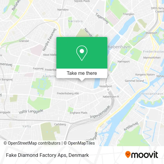 Fake Diamond Factory Aps map