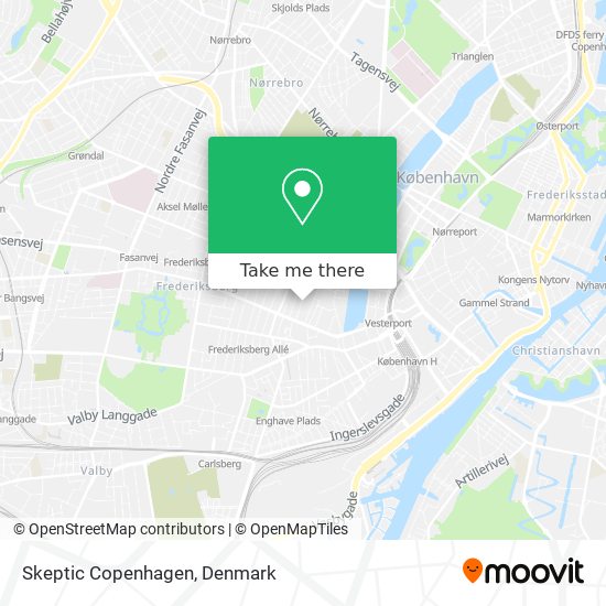 Skeptic Copenhagen map