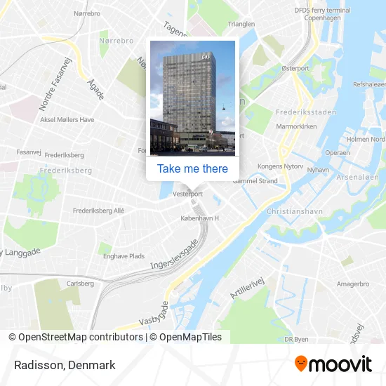 Radisson map