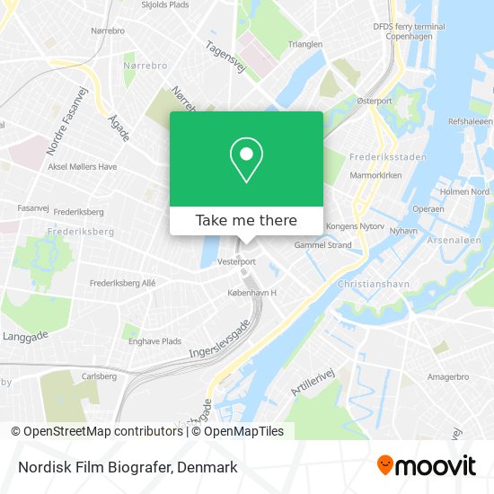 Nordisk Film Biografer map