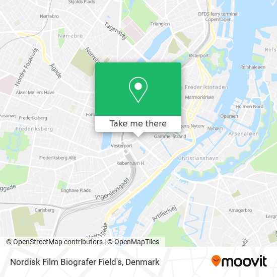 Nordisk Film Biografer Field's map