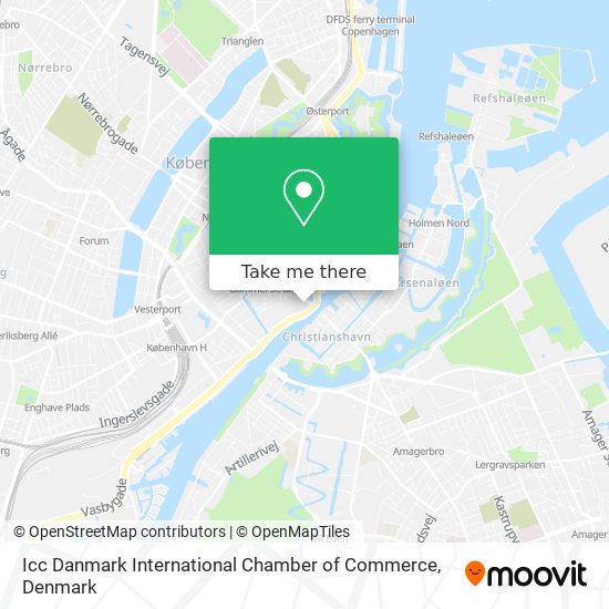 Icc Danmark International Chamber of Commerce map