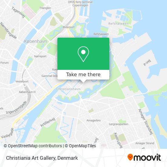 Christiania Art Gallery map