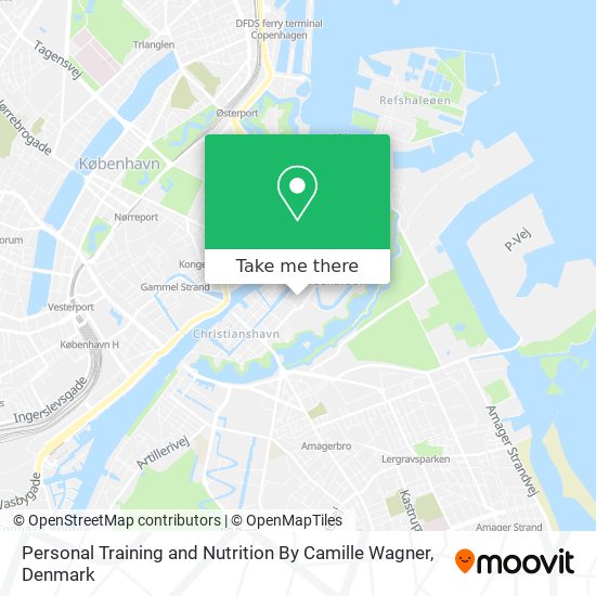 Personal Training and Nutrition By Camille Wagner map