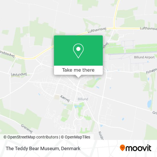 The Teddy Bear Museum map