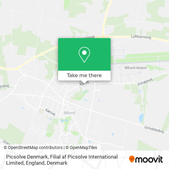 Picsolve Denmark, Filial af Picsolve International Limited, England map