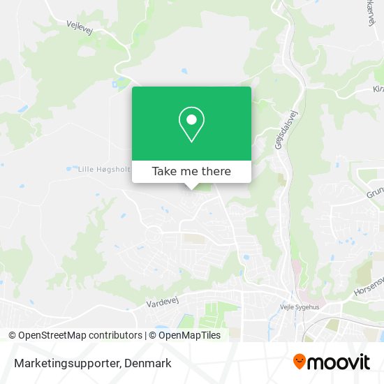 Marketingsupporter map