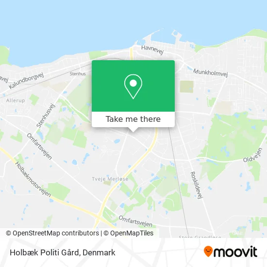 Holbæk Politi Gård map