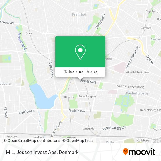 M.L. Jessen Invest Aps map