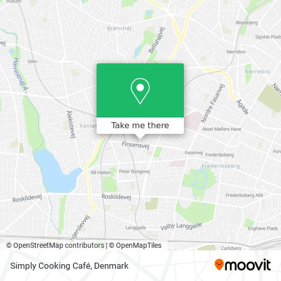 Simply Cooking Café map