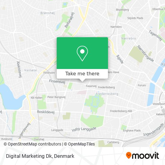 Digital Marketing Dk map