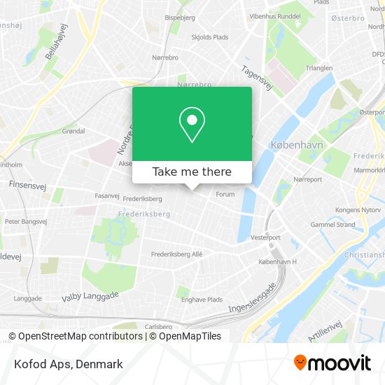 Kofod Aps map