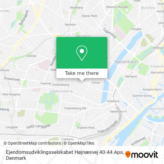 Ejendomsudviklingsselskabet Højnæsvej 40-44 Aps map