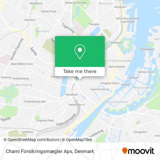 Chami Forsikringsmægler Aps map