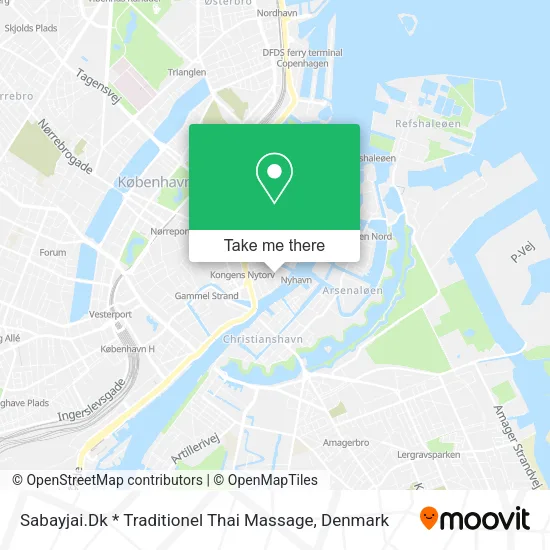 Sabayjai.Dk * Traditionel Thai Massage map