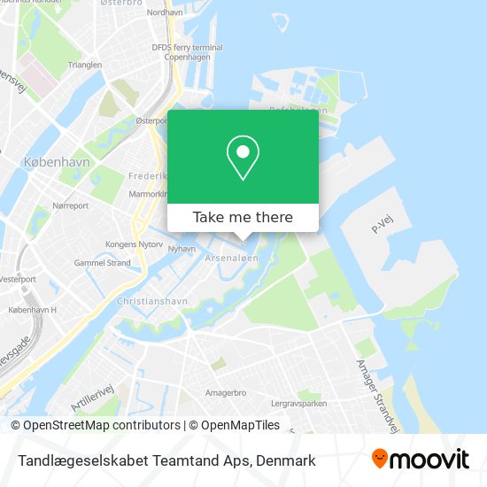 Tandlægeselskabet Teamtand Aps map