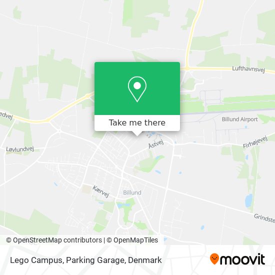 Lego Campus, Parking Garage map