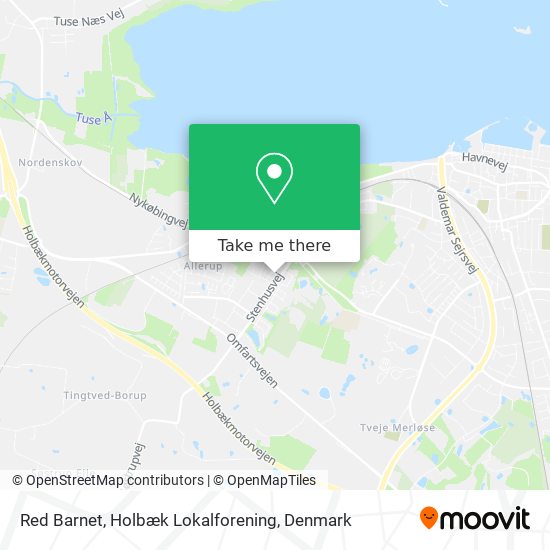 Red Barnet, Holbæk Lokalforening map