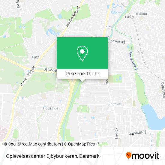 Oplevelsescenter Ejbybunkeren map