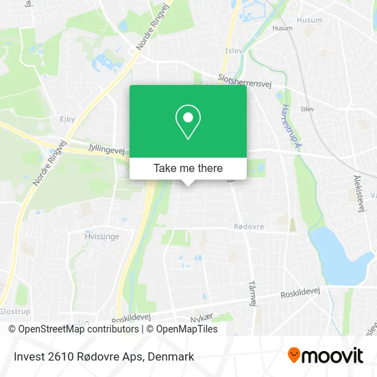 Invest 2610 Rødovre Aps map