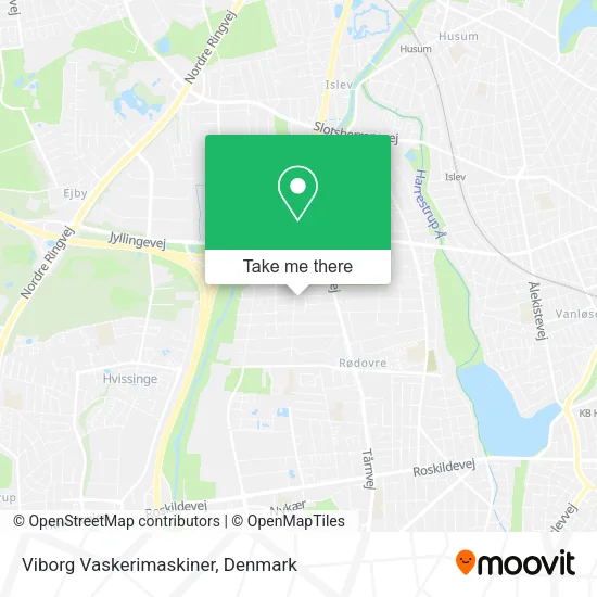 Viborg Vaskerimaskiner map