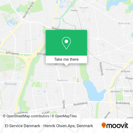 El-Service Danmark - Henrik Olsen Aps map