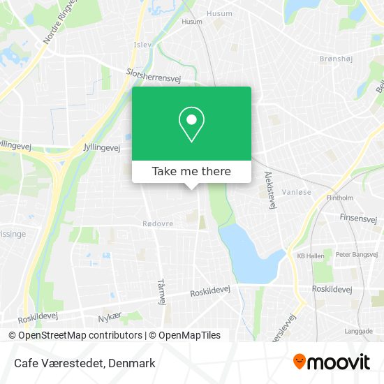 Cafe Værestedet map