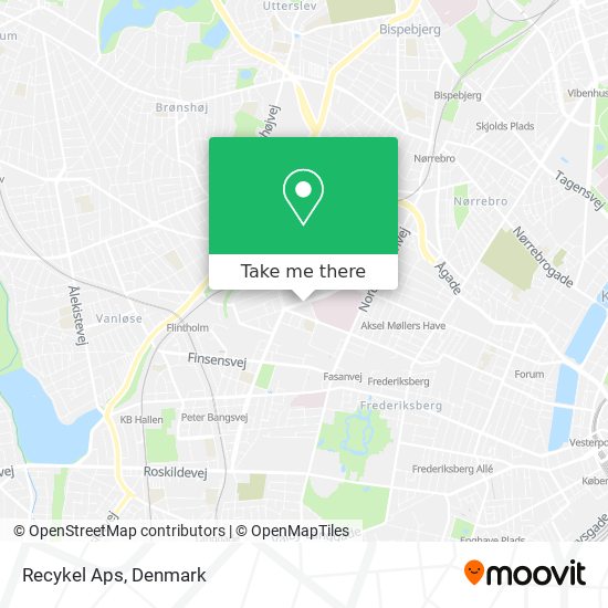 Recykel Aps map