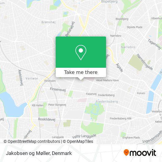 Jakobsen og Møller map