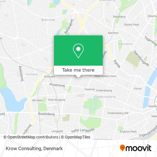 Krow Consulting map