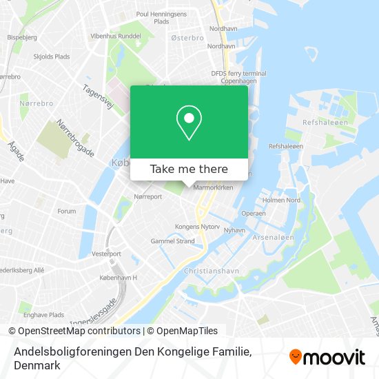 Andelsboligforeningen Den Kongelige Familie map