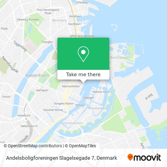 Andelsboligforeningen Slagelsegade 7 map