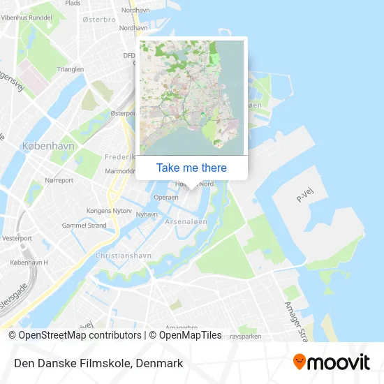 Den Danske Filmskole map