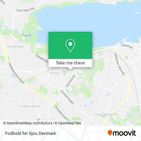 Fodbold for Sjov map