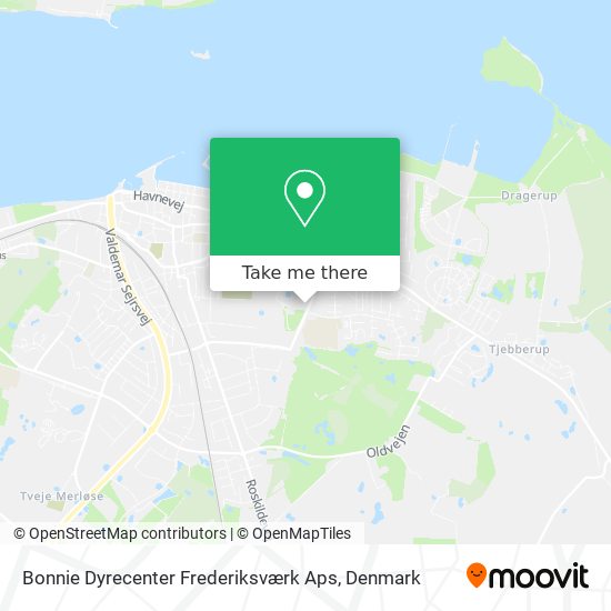 Bonnie Dyrecenter Frederiksværk Aps map