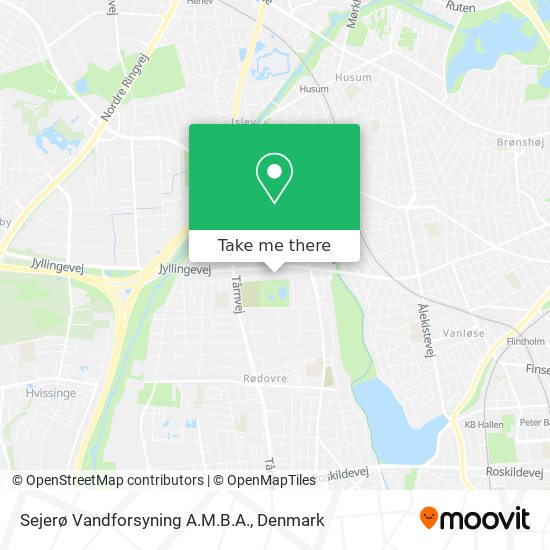 Sejerø Vandforsyning A.M.B.A. map
