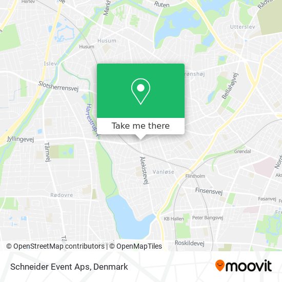 Schneider Event Aps map