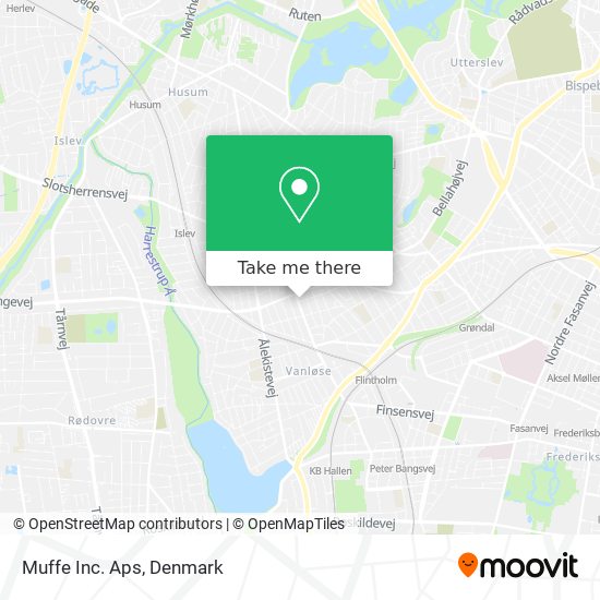 Muffe Inc. Aps map